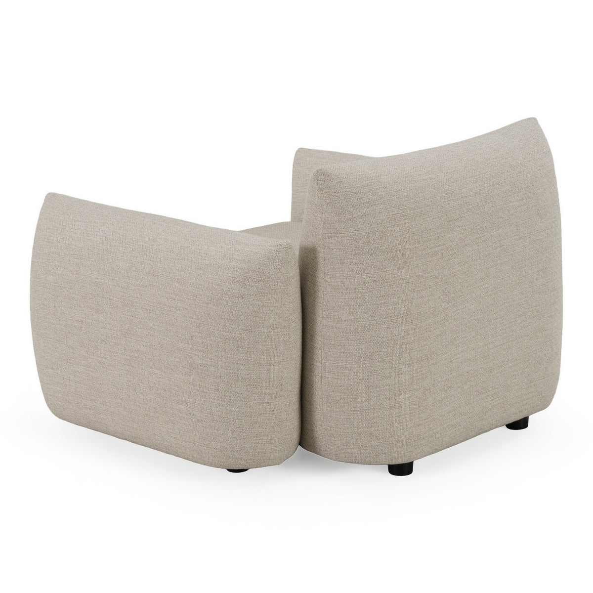Anchor Outdoor Grey Olefin Fabric Chair