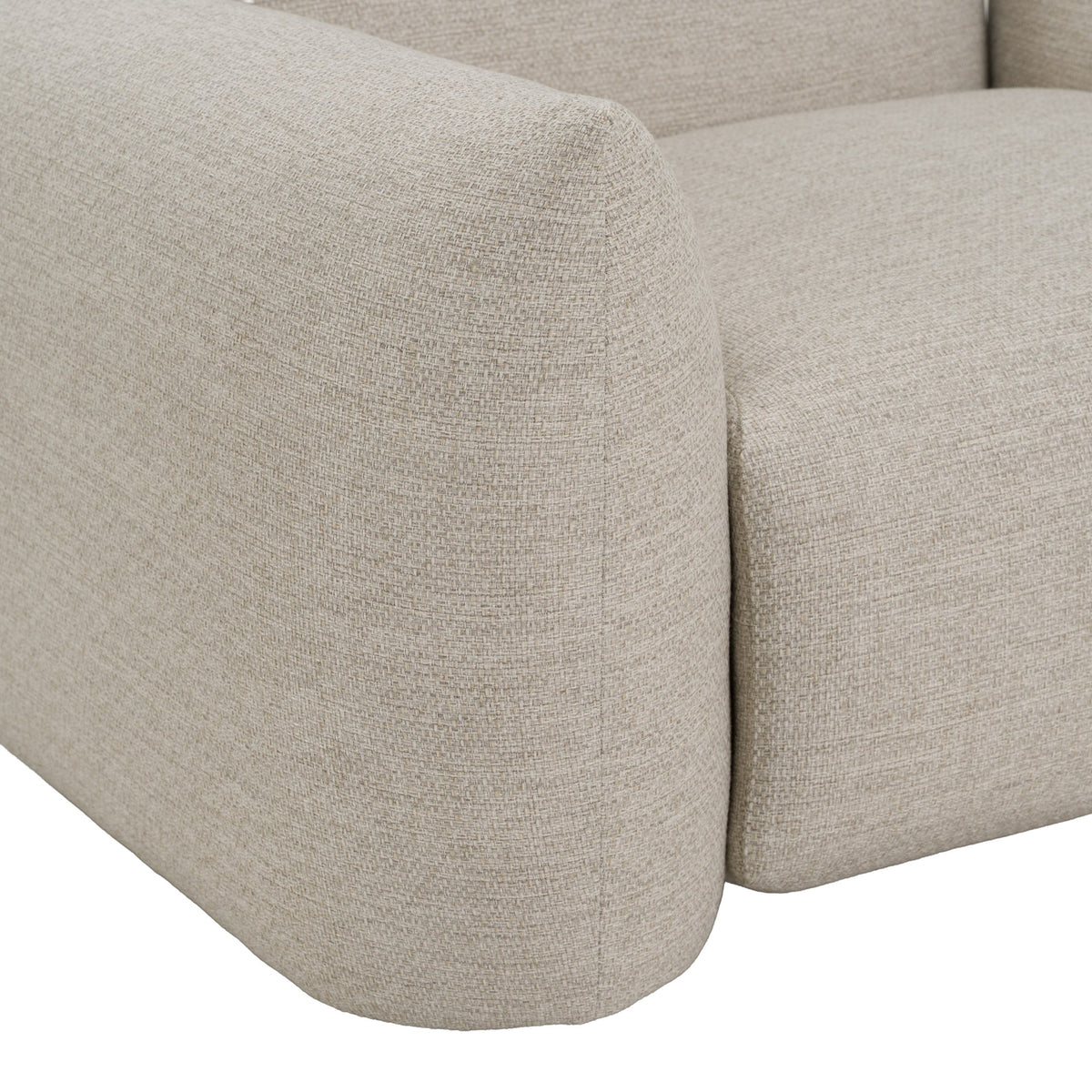 Anchor Outdoor Grey Olefin Fabric Chair