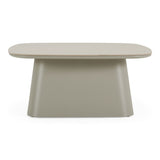Anchor Outdoor Grey Stone + Aluminum Coffee Table