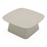 Anchor Outdoor Grey Stone + Aluminum Coffee Table
