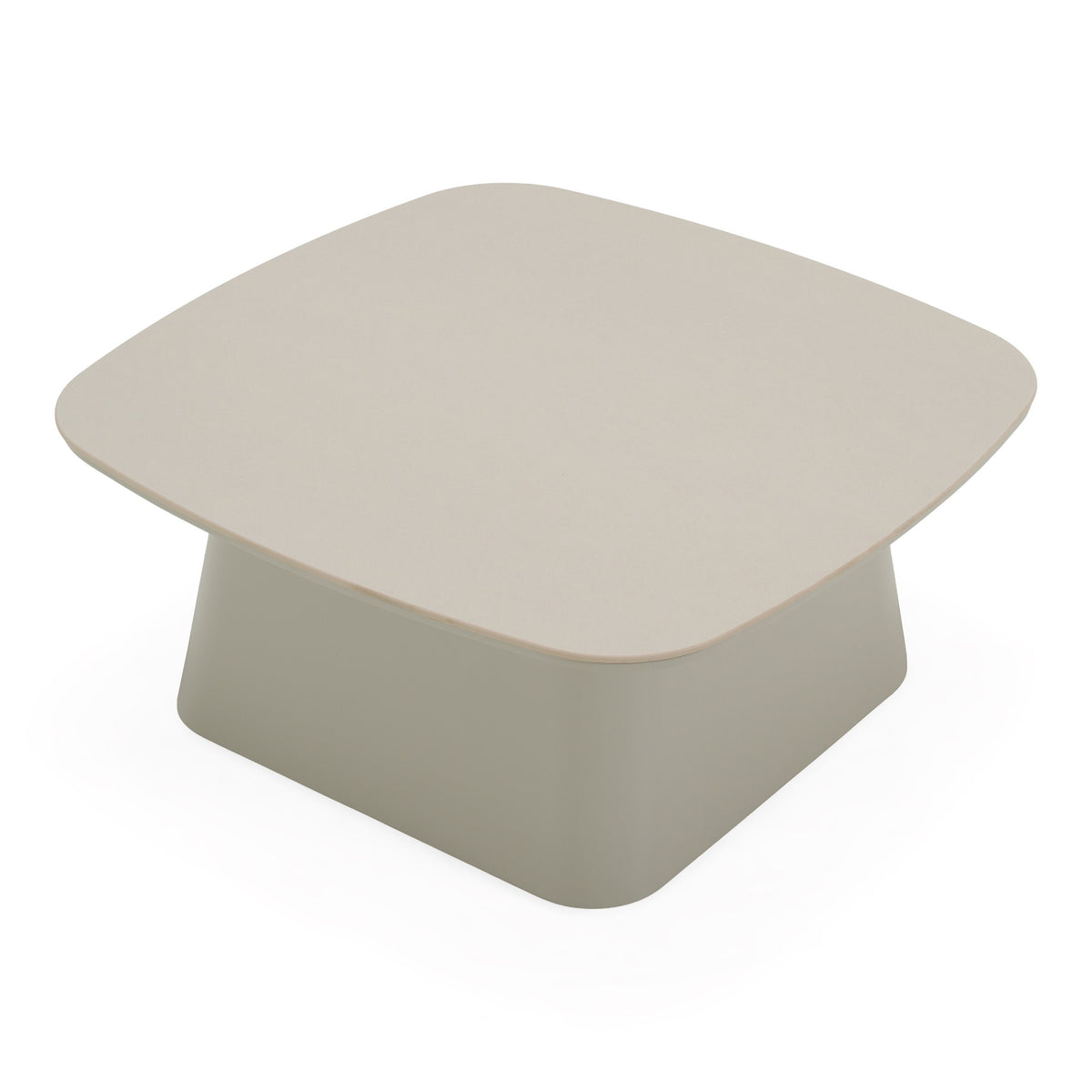 Anchor Outdoor Grey Stone + Aluminum Coffee Table