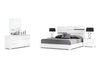 Queen Ancona Italian Modern White Bedroom Set