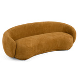 Andrew Modern Orange Fabric Sofa