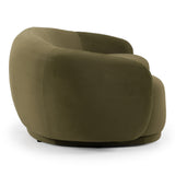 Andrew Modern Green Fabric Sofa