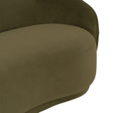 Andrew Modern Green Fabric Sofa