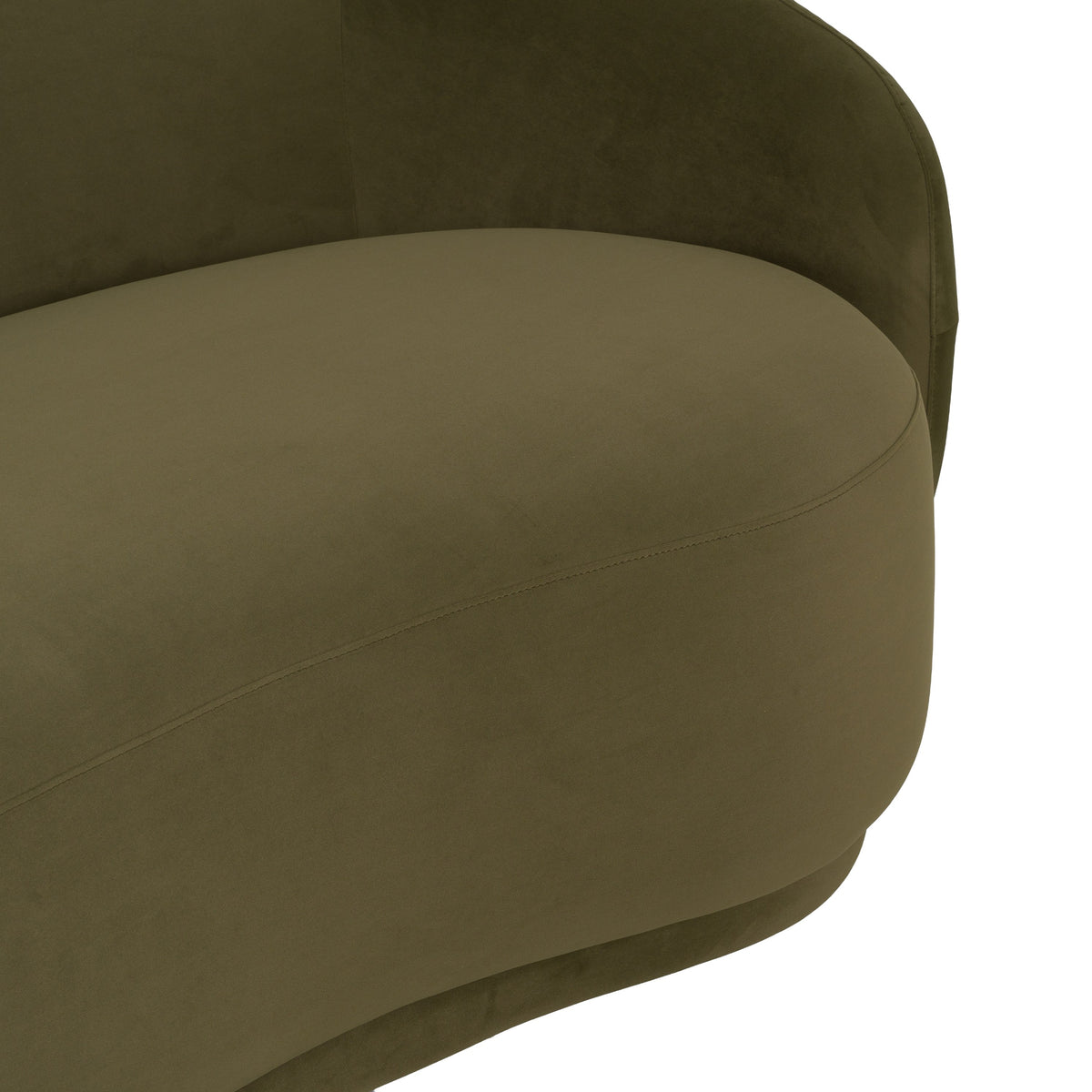 Andrew Modern Green Fabric Sofa Set