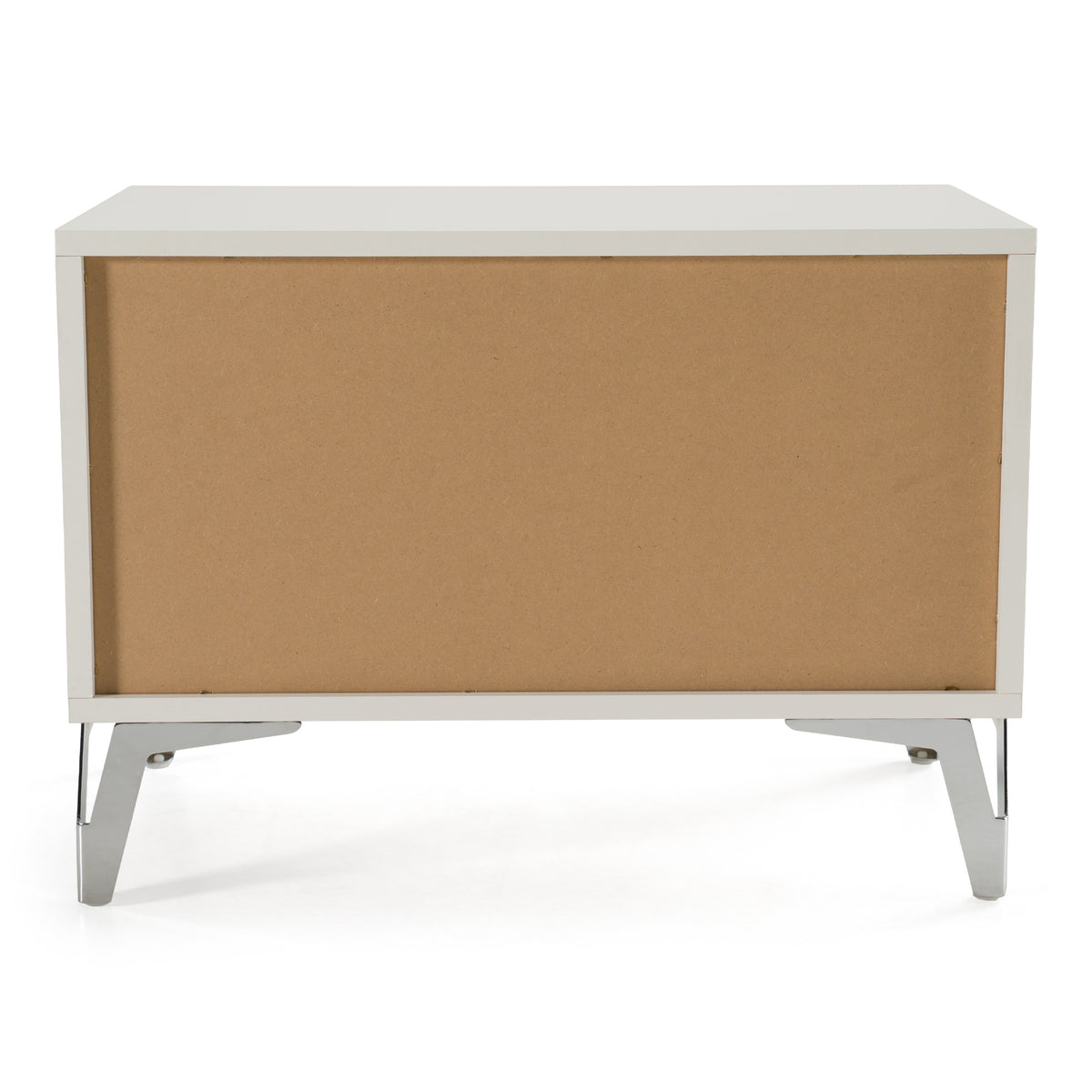 Angela Italian Modern White Nightstand