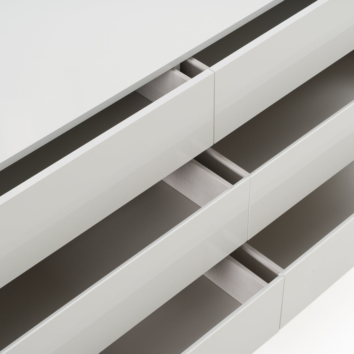Angela Italian Modern White Dresser