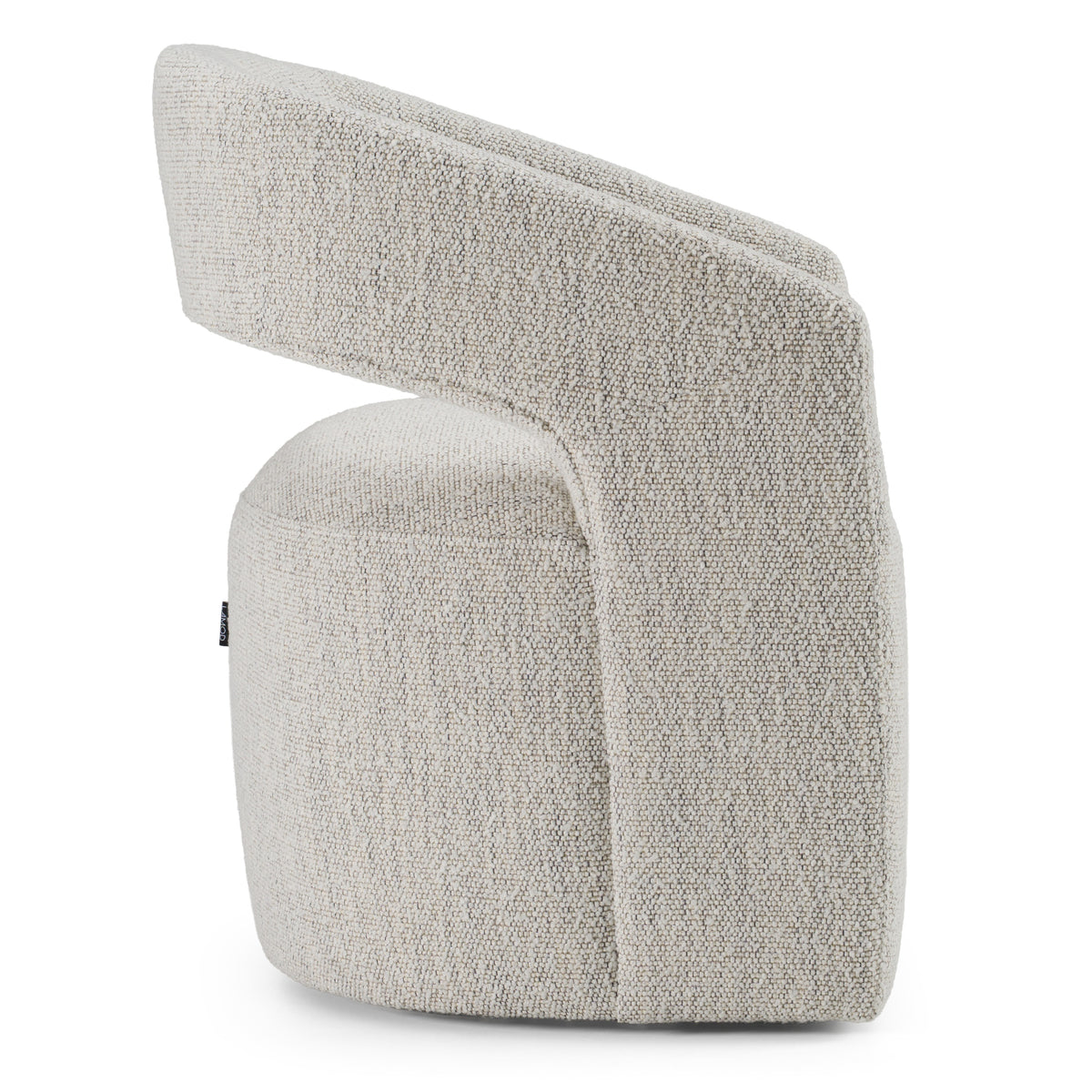 Angie Modern Beige Fabric Dining Chair