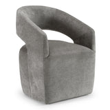 Angie Modern Grey Fabric Dining Chair