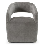 Angie Modern Grey Fabric Dining Chair