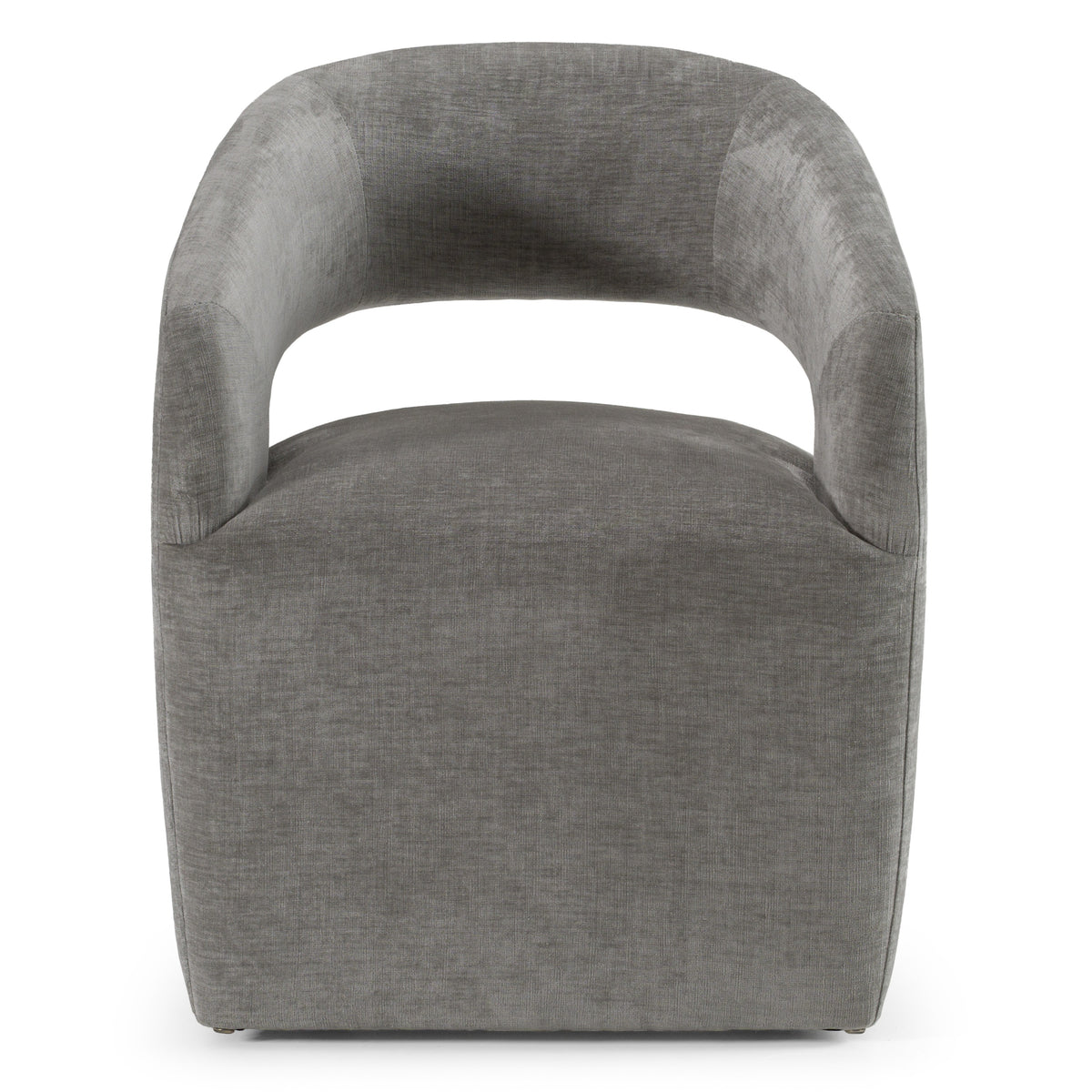 Angie Modern Grey Fabric Dining Chair