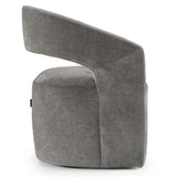 Angie Modern Grey Fabric Dining Chair