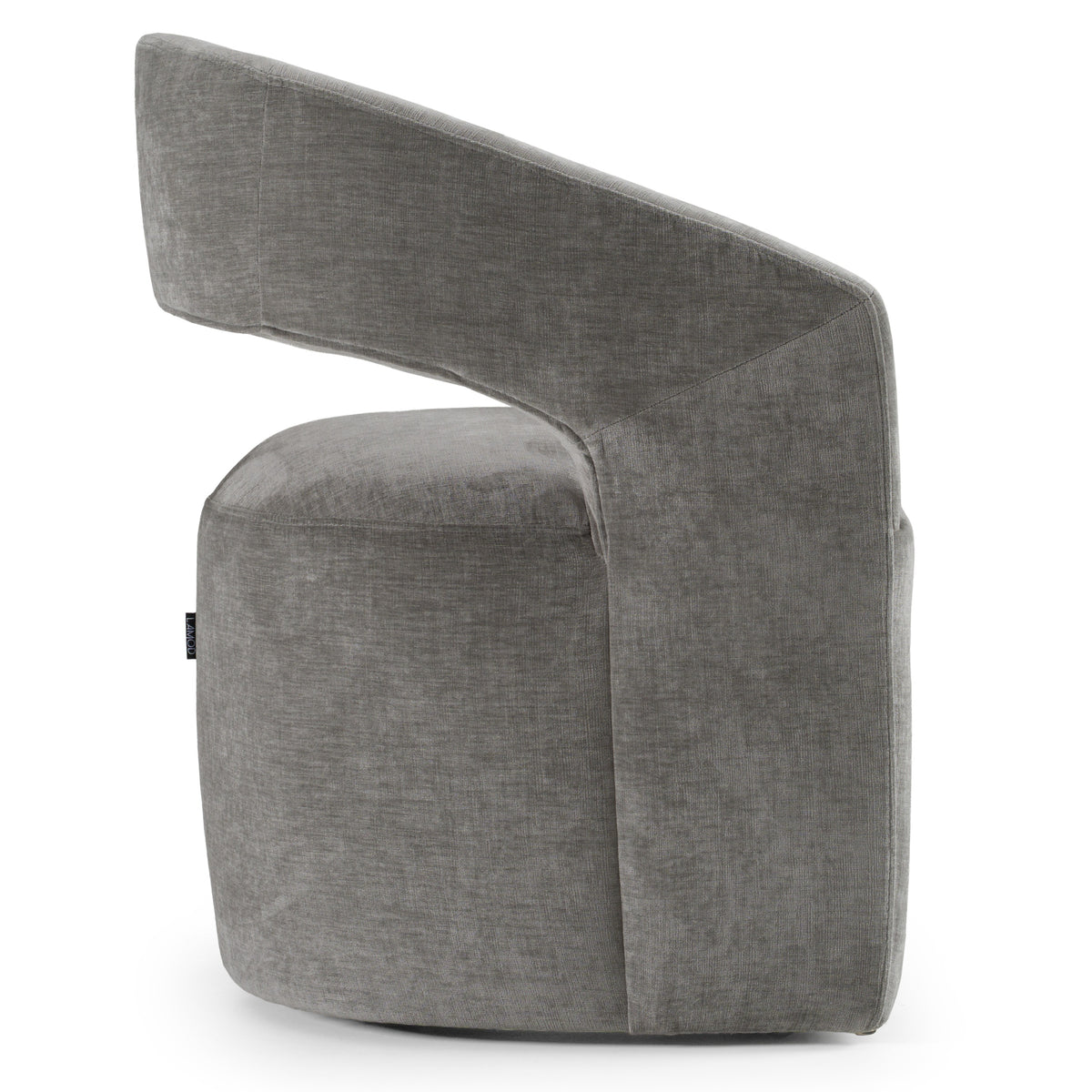 Angie Modern Grey Fabric Dining Chair