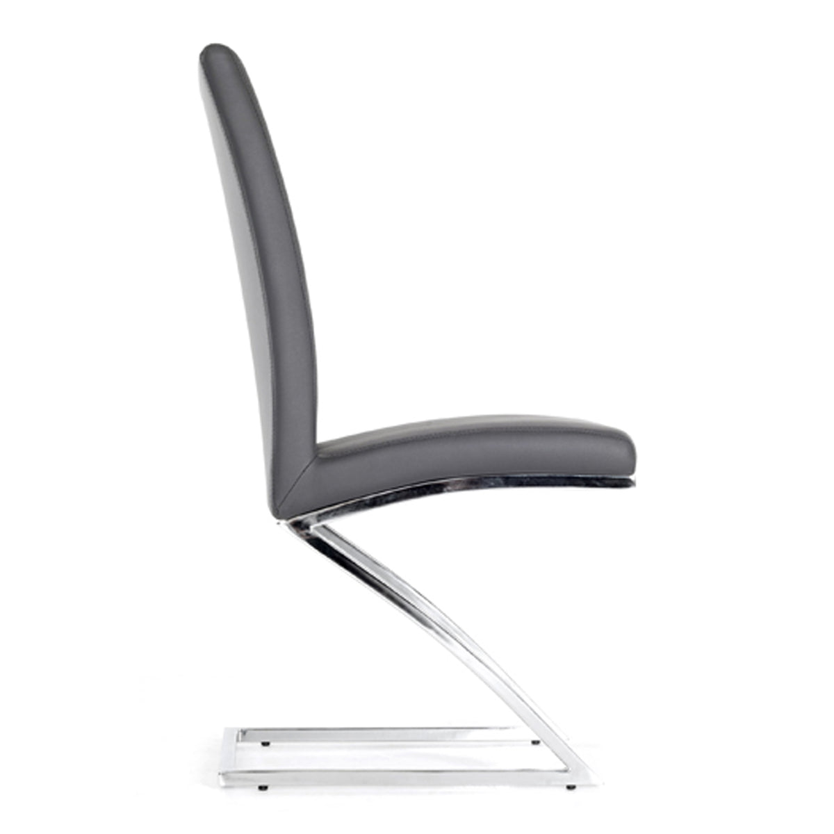 Angora Modern Grey Dining Chair (Set of 2)