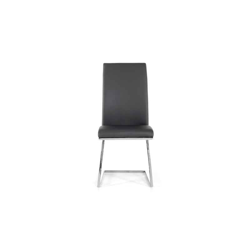 Angora Modern Grey Dining Chair (Set of 2)
