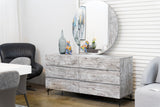 Nova Domus Aria Italian Modern Multi Grey with texture Dresser