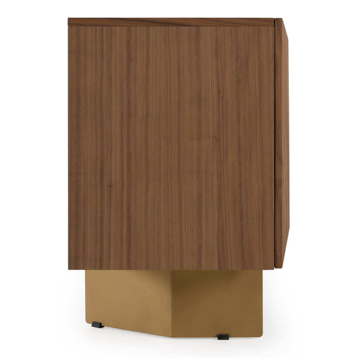 Artizan Modern Walnut + Gold Buffet