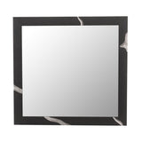 Mielcasa | Brown Modrest Aspen Modern Matte Brown Ash & Silver Mirror | SKU VGVCJ1801-M-BRN | MPN: 81182 | Free Delivery & Free Return
