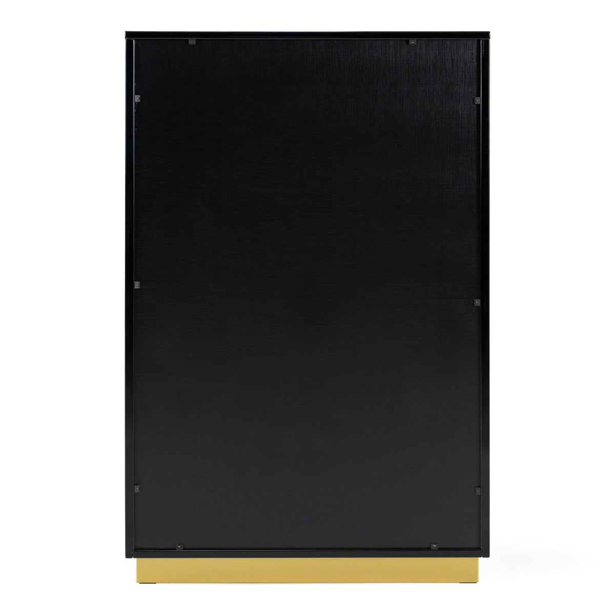 Aspen Modern Black & Gold Wide Chest