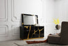 Aspen Modern Black and Gold Dresser