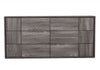 Asus Italian Modern Elm Grey Dresser