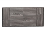 Asus Italian Modern Elm Grey Dresser