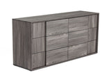 Asus Italian Modern Elm Grey Dresser