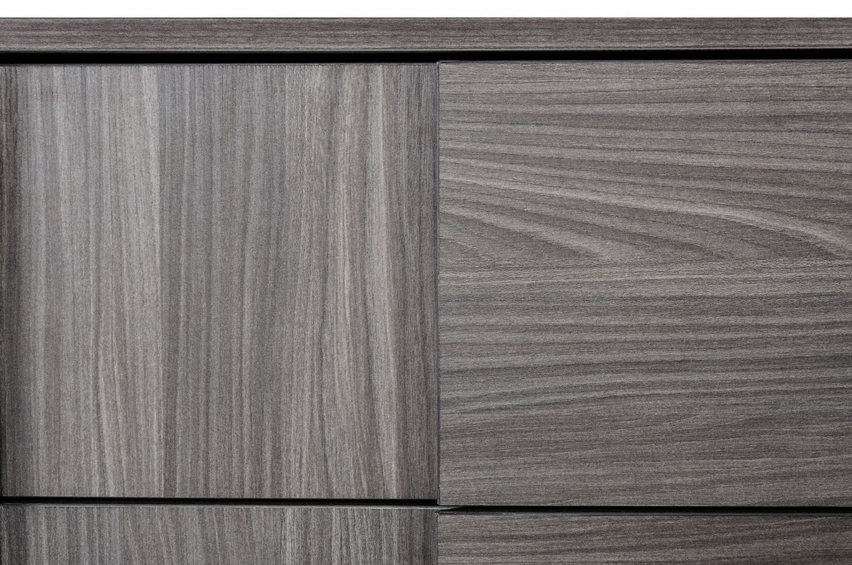 Asus Italian Modern Elm Grey Dresser