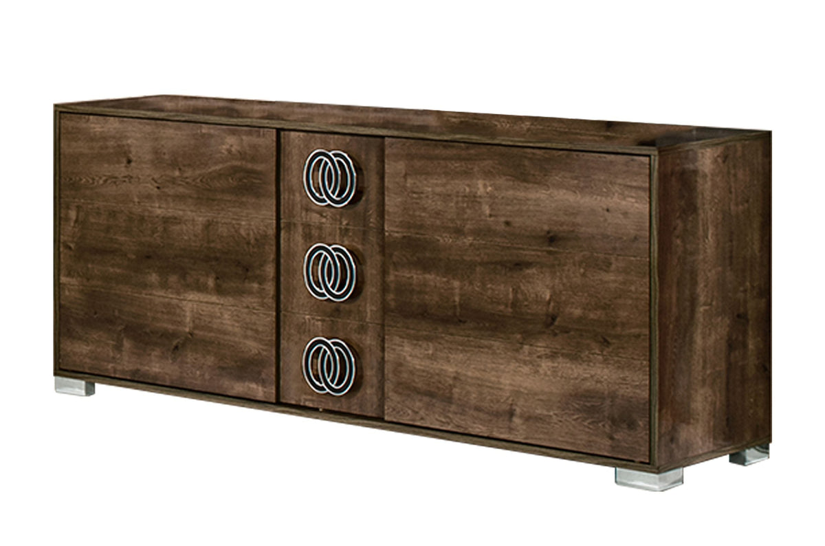 Athen Modern Italian High Gloss Dresser