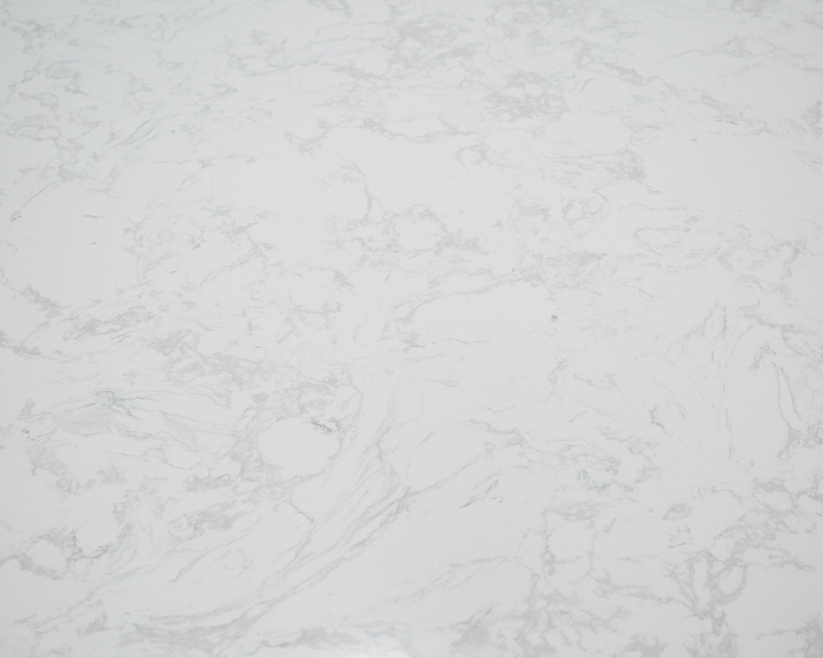 Auer White Marble & Gold Dining Table