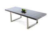 Skyline Crocodile Lacquer Extendable Dining Table additional view