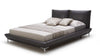Eastern King Loft Modern Eco-Leather Platform Bed