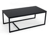 Baca Black Marble + Metal Coffee Table