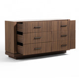 Bailey- Modern Walnut Dresser