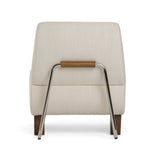 Barbara Modern Off White Accent Chair