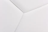 Candid Modern White Bed