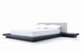 Opal Modern Wenge & Grey Platform Bed
