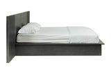 Manchester- Contemporary Platform Dark Grey Q Bed
