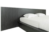 Manchester- Contemporary Platform Dark Grey EK Bed