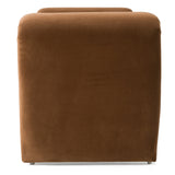 Bentley Modern Brown Velvet Bench