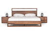 Queen Berlin Modern Walnut Bed