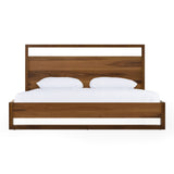 Berlin Modern Walnut Bed