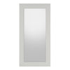 Beth Modern White Floor Mirror