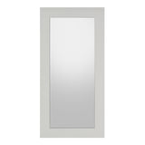 Beth Modern White Floor Mirror