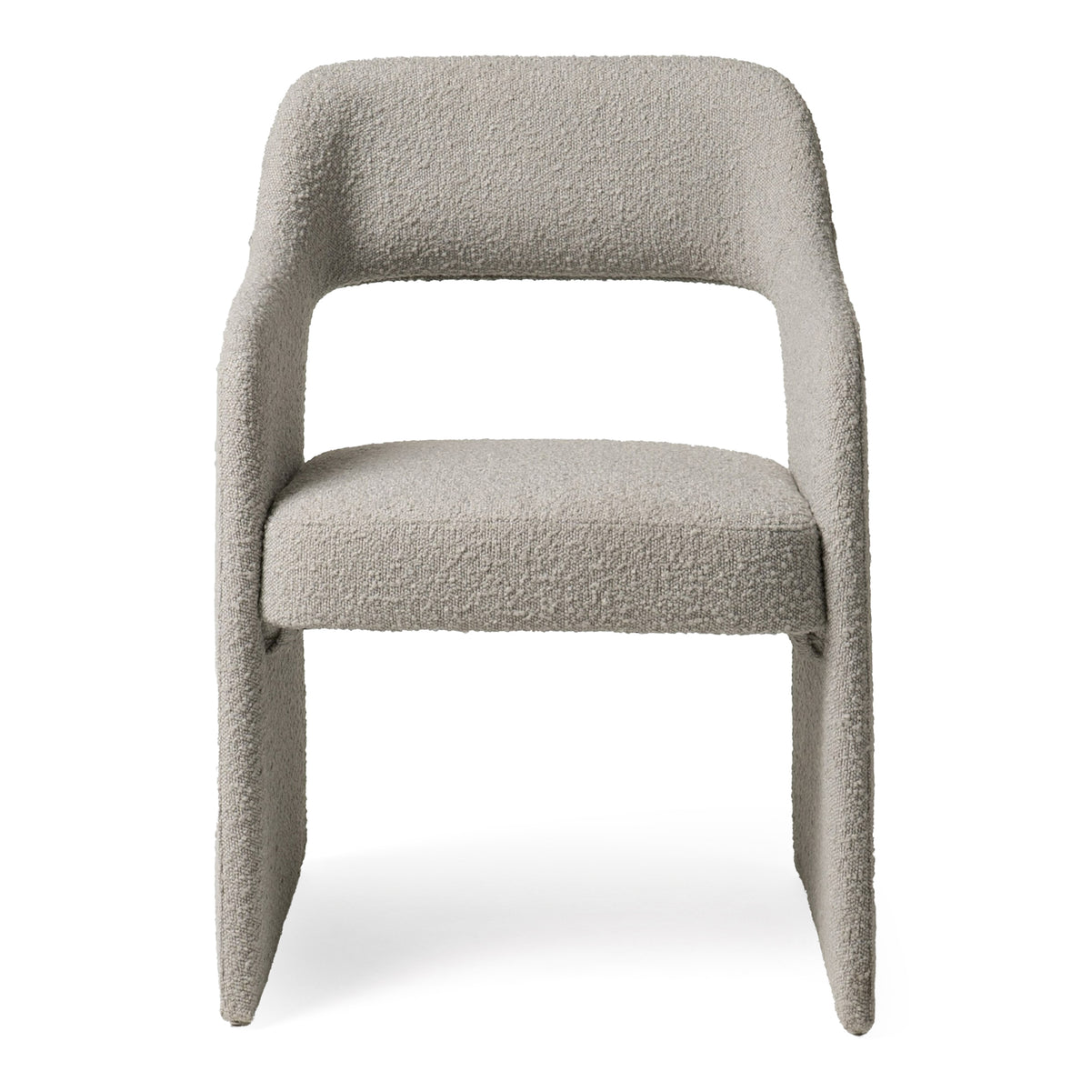 Bishop Modern Grey Fabric Dining Chair