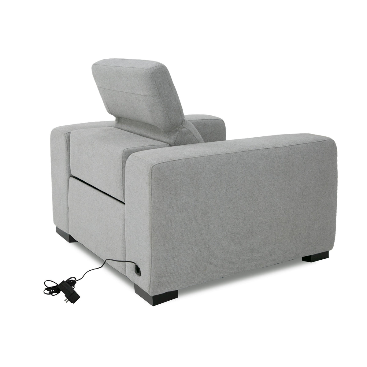 Bode Modern Grey Fabric Recliner Chair