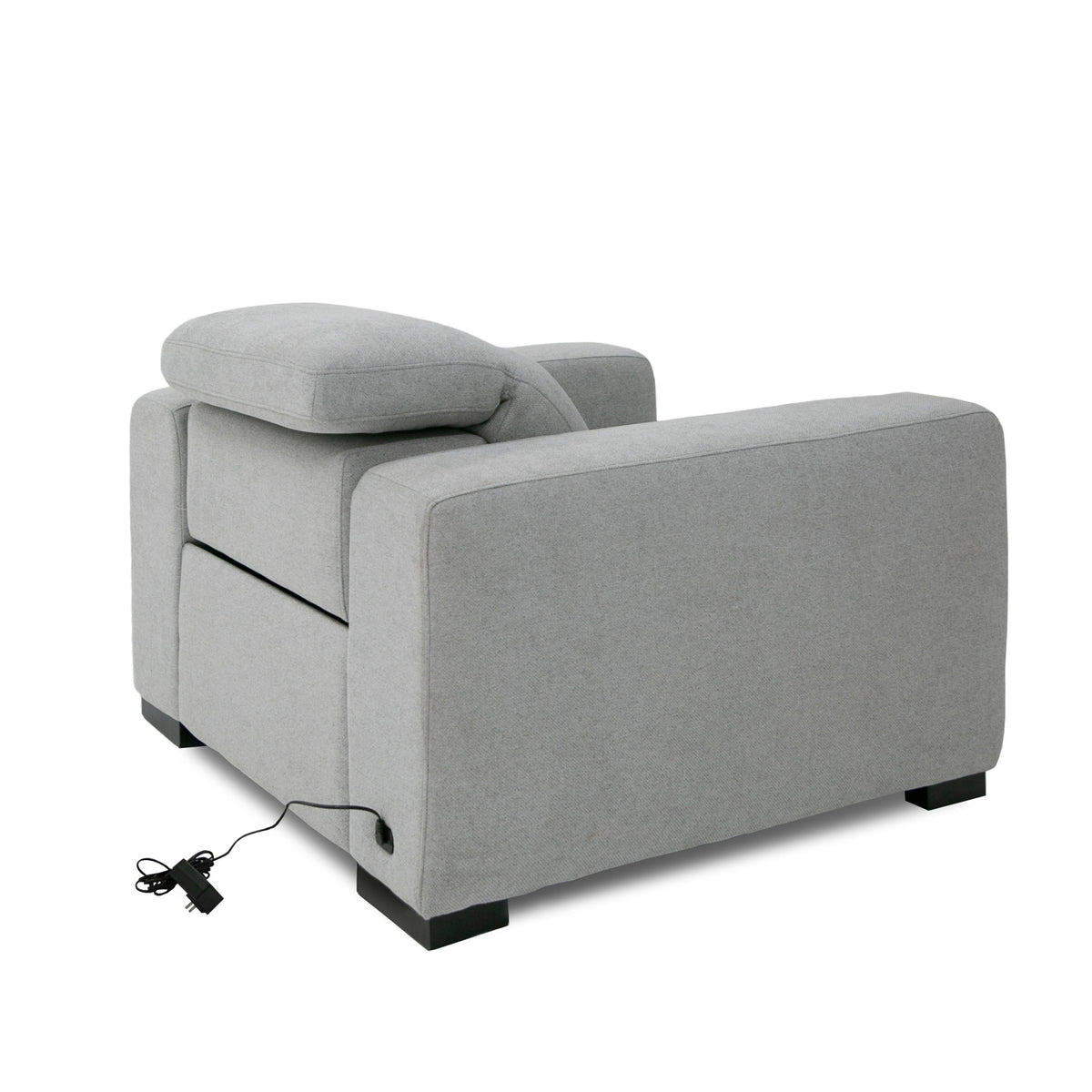 Bode Modern Grey Fabric Recliner Chair