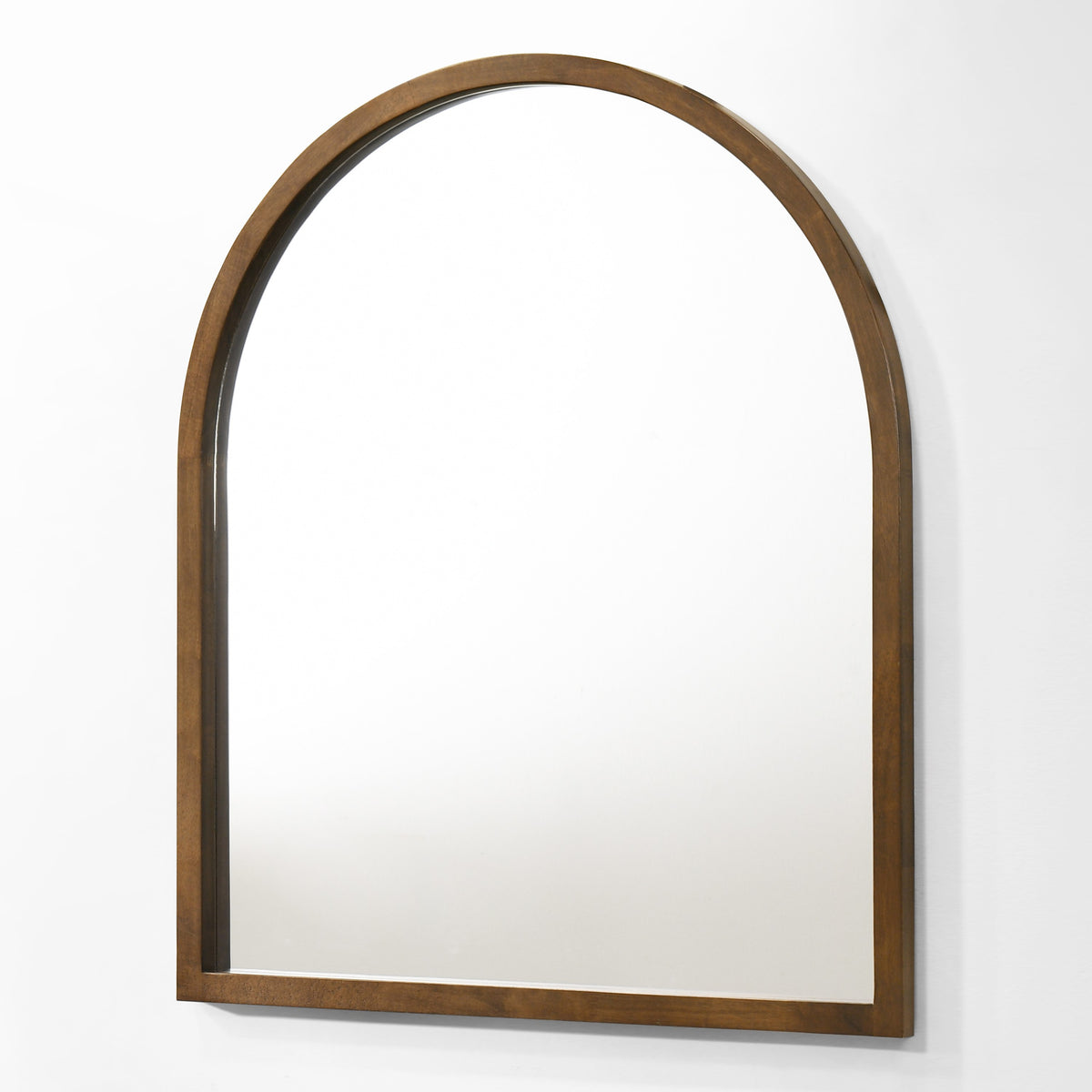 Emilio Modern Walnut Mirror
