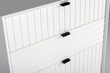 Valencia Contemporary White Chest